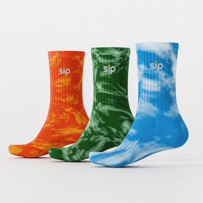3-Pack Tie-Dye Socks