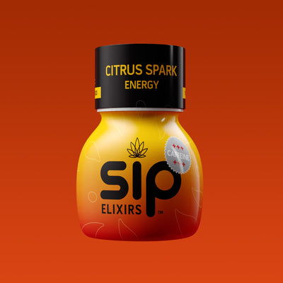 SIP Elixirs - Citrus Spark THC Drink - Energy Bottle