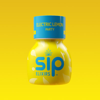 SIP Elixirs - Electric Lemon THC Drink - Party Bottle