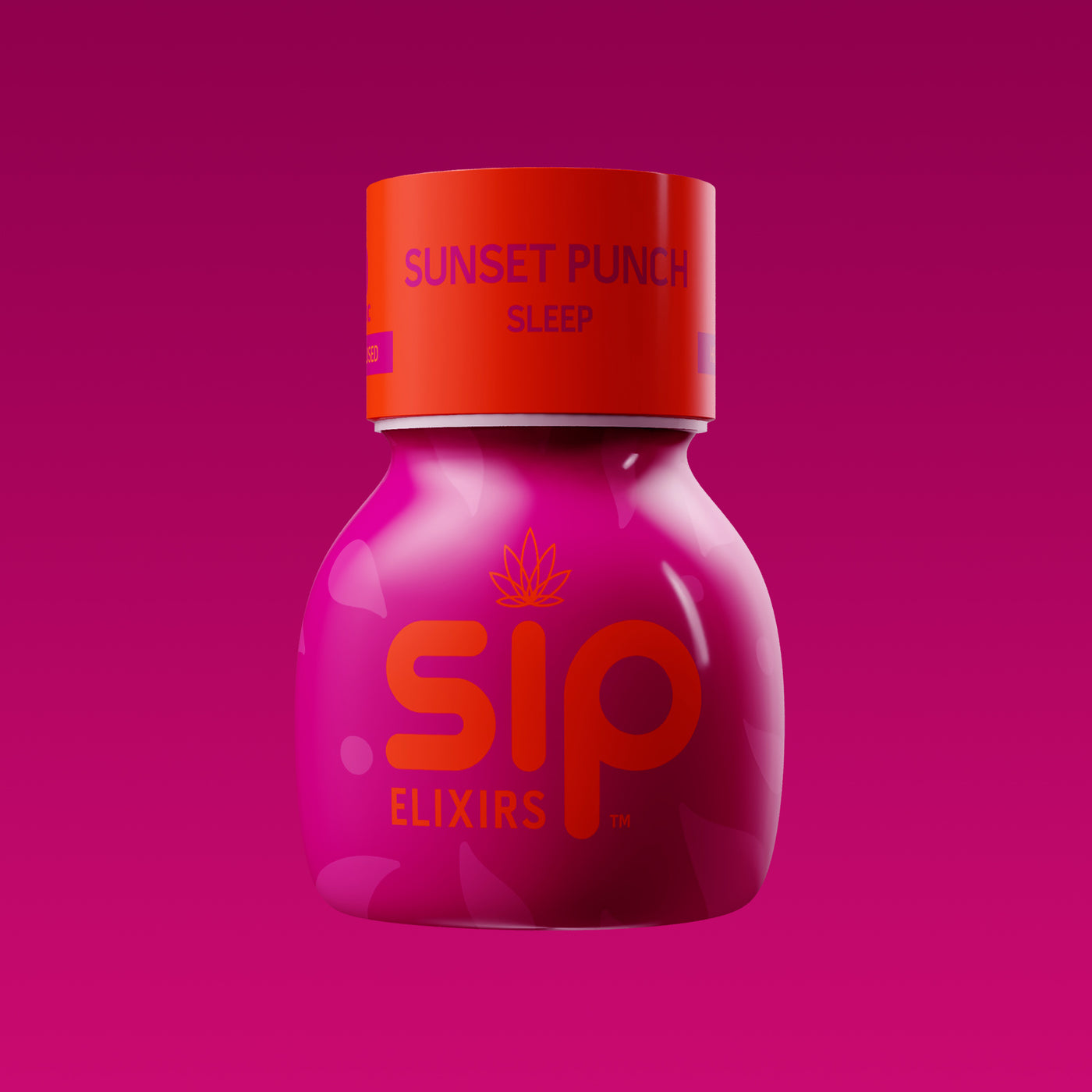SIP Elixirs - Sunset Punch THC Drink - Sleep Bottle
