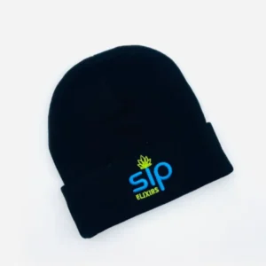 Sip Elixirs Black Beanie Hat