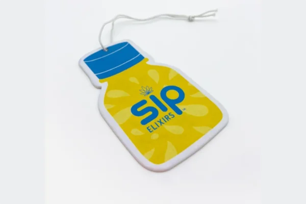 Lemon Scented Sip Elixir Car Freshener